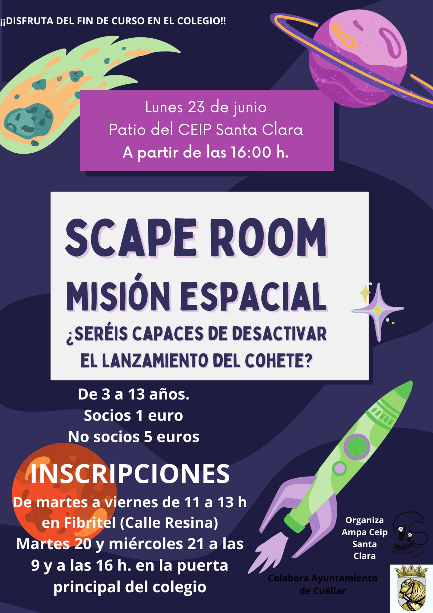 SCAPE ROOM AMPA 2025